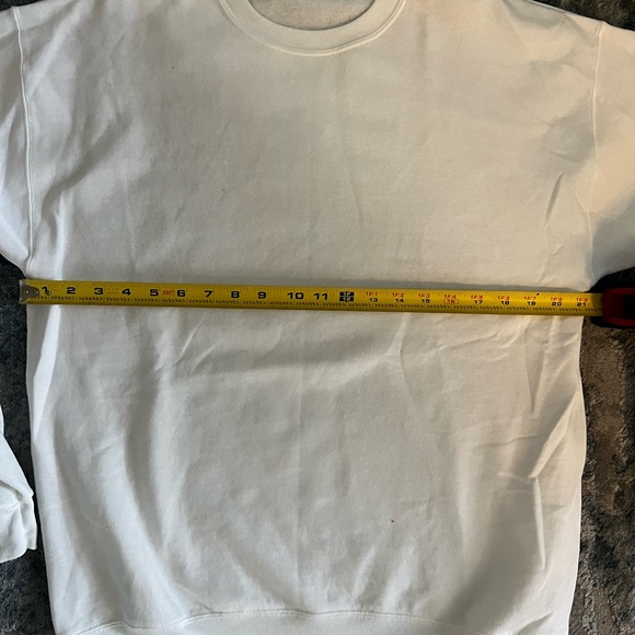 Classic White Men's Sweater - Picture 13 of 14